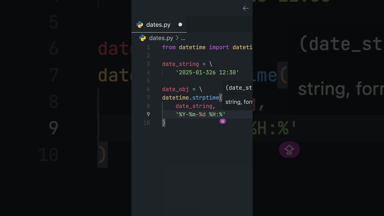Converting Date Strings to Python Date Object