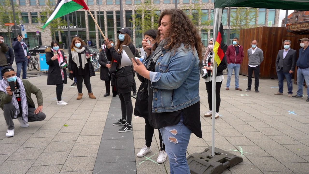 Lili Sommerfeld (Jüdische Stimme für gerechten Frieden in Nahost) am 22. Mai 2021 in Kiel