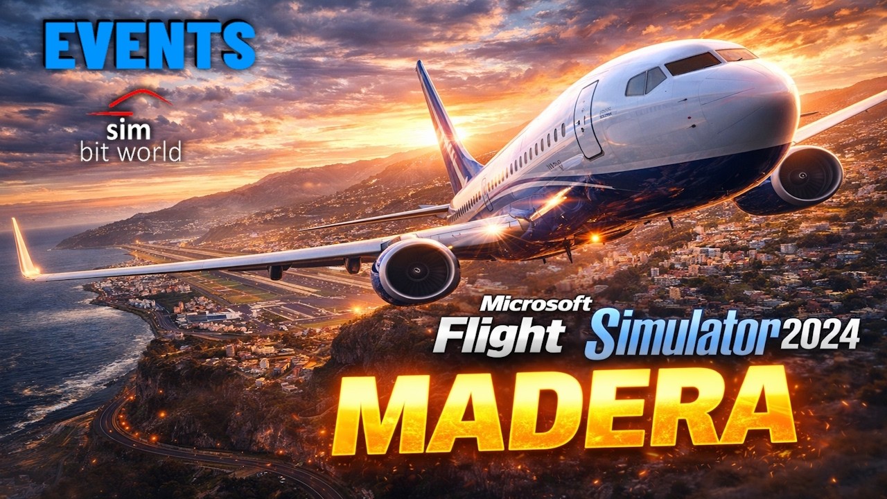 SimBitWorld EVENTS - MADERA ✈️ BOEING 737-800 PMDG - MSFS24