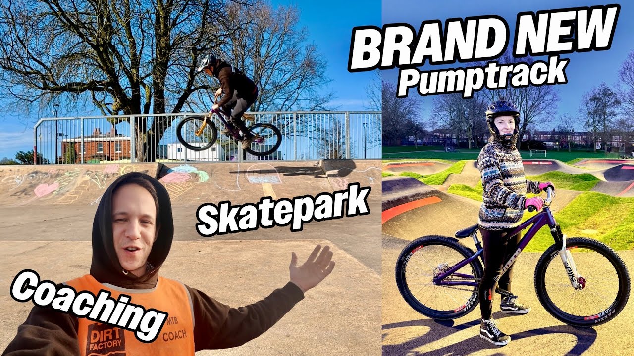 Трехдневный тренировочный день... Тренировки, скейт-парки и совершенно новый памптрек!