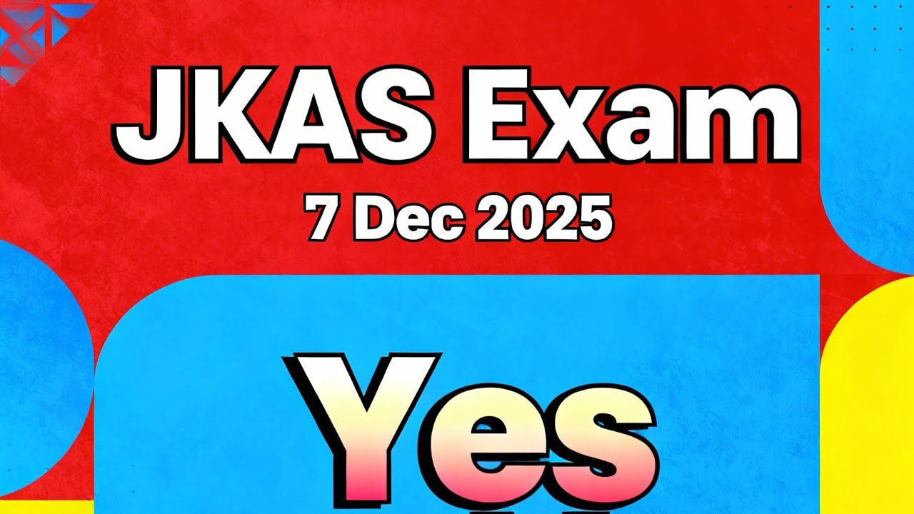 JKAS || PRELIMS EXAM -2025 || ASPIRANTS CONFUSED WHAT NEXT ?