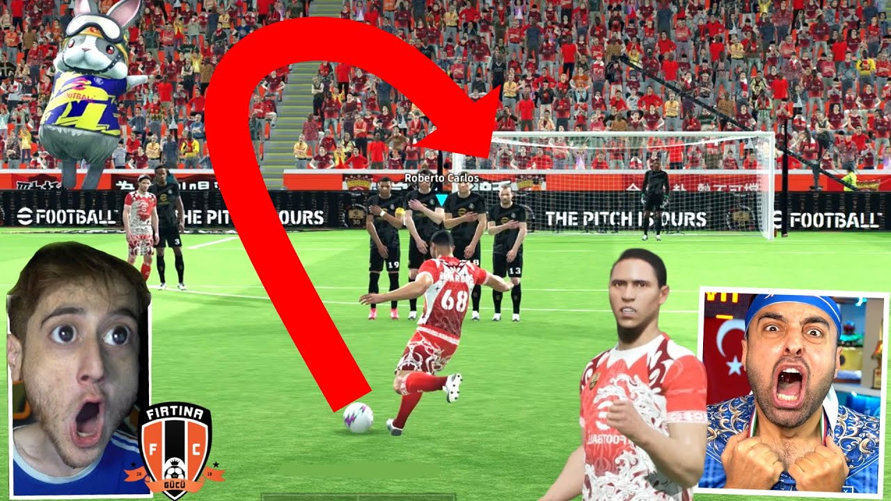 REKOR 45 METRE ROBERTO CARLOS FRİKİK GOL 😱 BOMBA PLASE ! ELPESİCO 26 ÜMİDİ VS EMJAN KAPIŞMA !