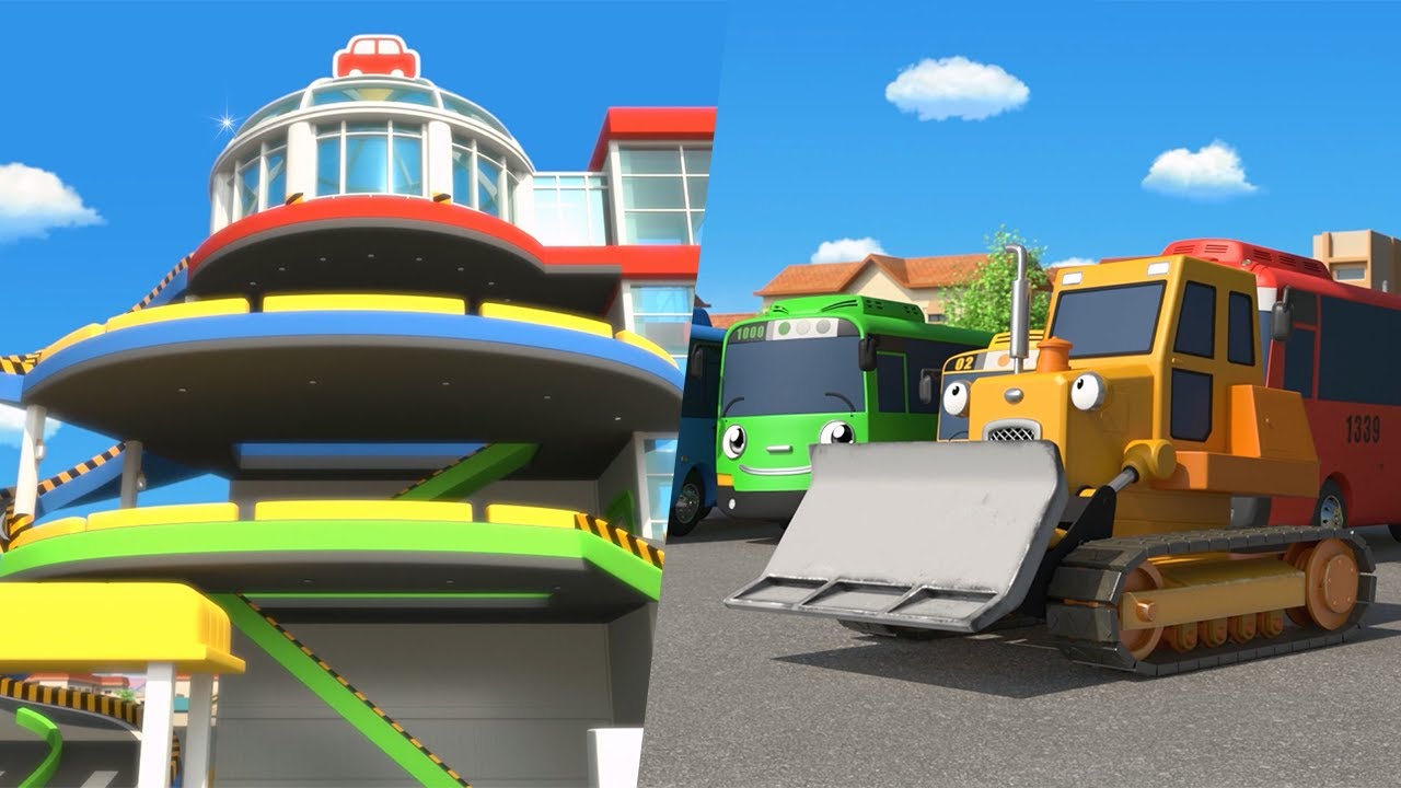 働く車のエピソード集 | ビリーが新しい遊び場を建てました！| ブルドーザー·ビリー | ちびっこバス タヨ | Tayo Japanese 日本語