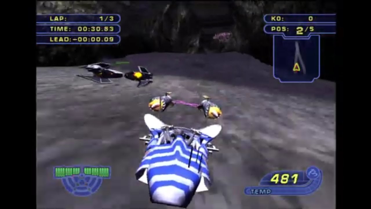 Star Wars Racer Revenge Anakin Skywalker Episode 1 In Single Race On Ryloth The Nightlands