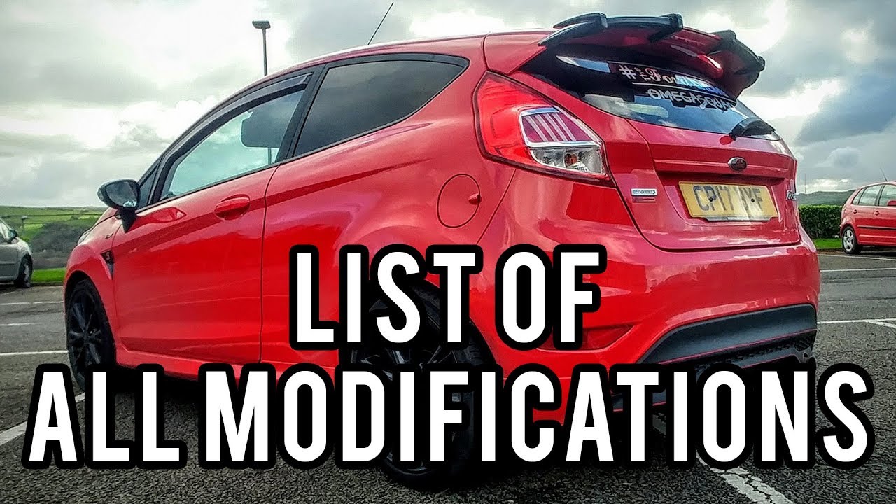 Ford Fiesta ST Line Red Edition - MODIFIED | Aesthetic mods list and show off