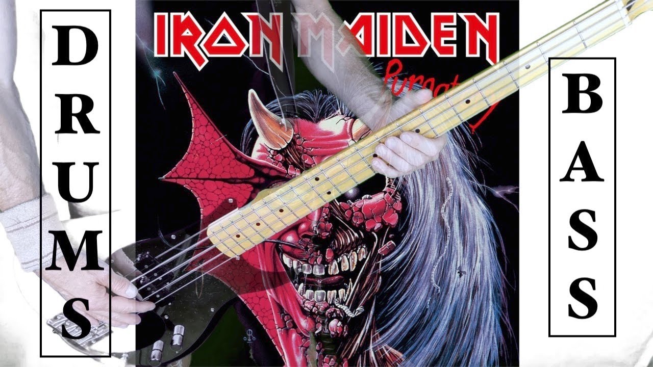 PURGATORY by Iron Maiden Drums&Bass cover