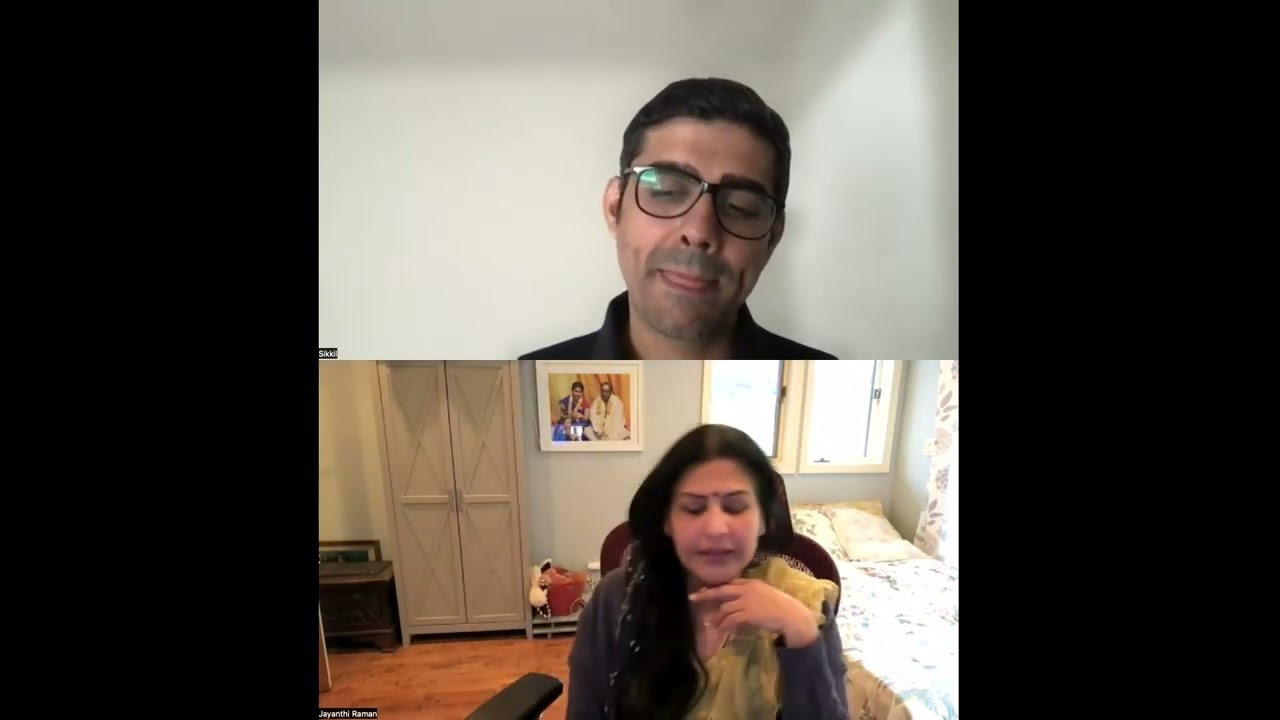 CHAT with CHARAN Sikkil Gurucharan & Jayanthi Raman