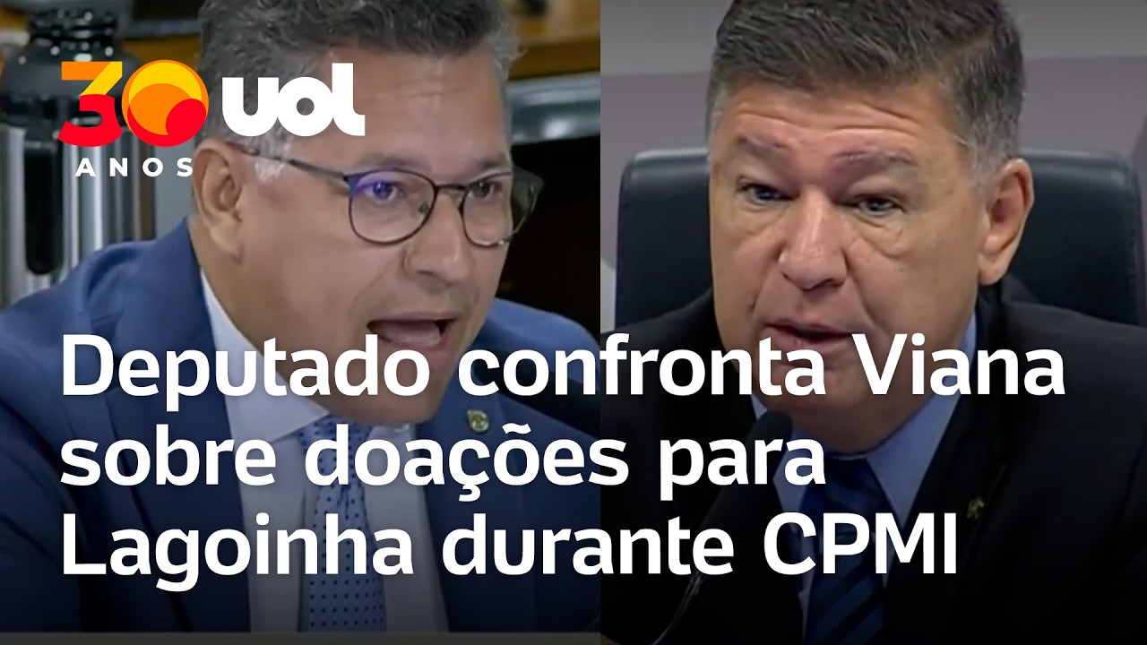 Deputado confronta Viana sobre doações para Lagoinha durante CPMI: ‘Continuarei doando’