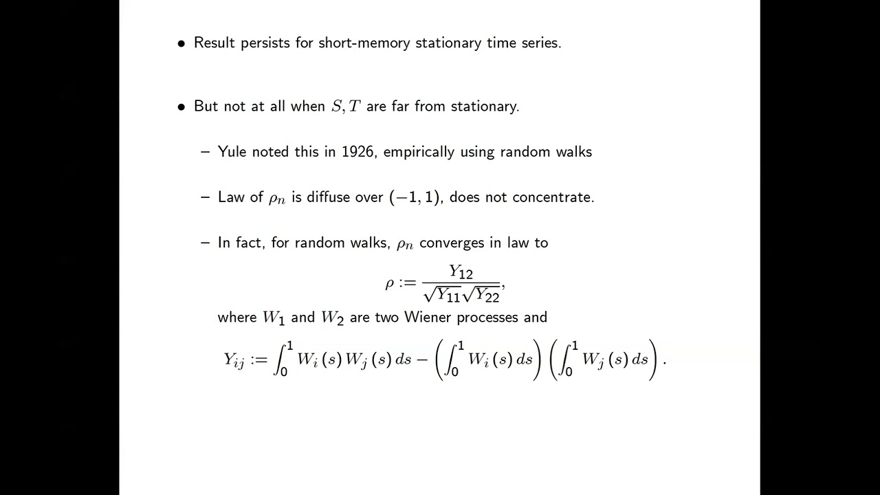 Frederi Viens (Rice University): Analysis on Wiener space for Yule’s correlation statistic