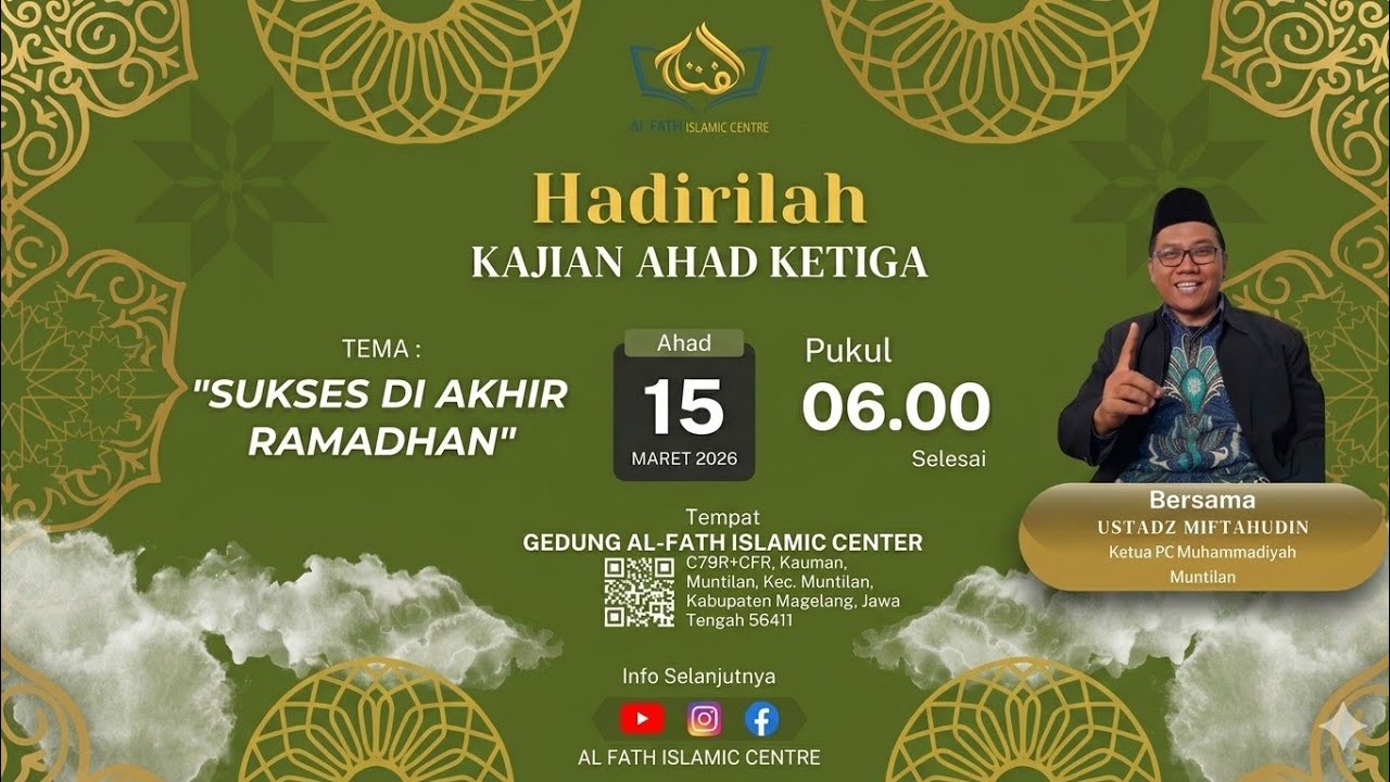 Sukses Di Akhir Ramadhan | Ustadz Miftahudin 
