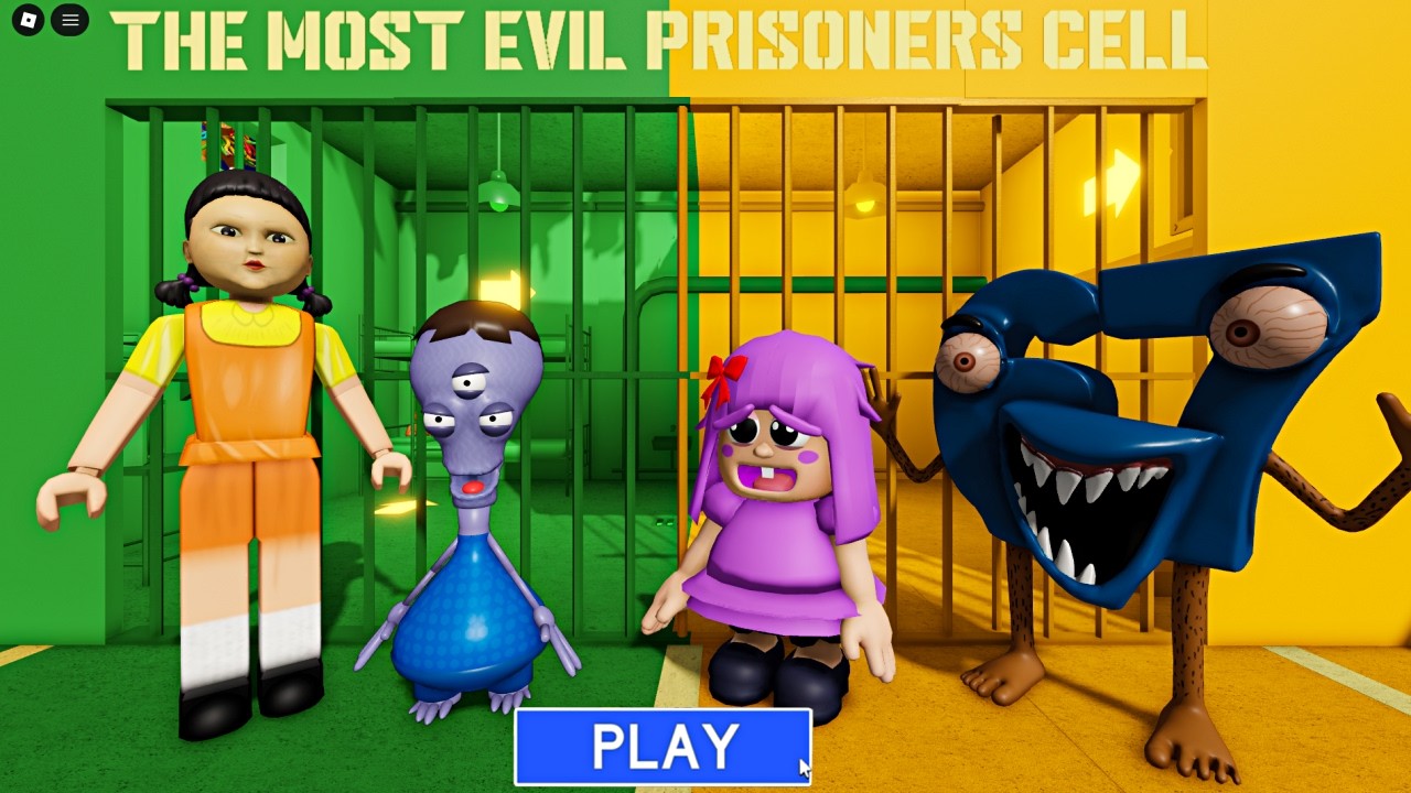 JUEGO DEL CALAMAR MUÑECA VS EXTRANJERO VS POLLY VS SEÑOR SEIS SIETE ?Aterrador #Roblox