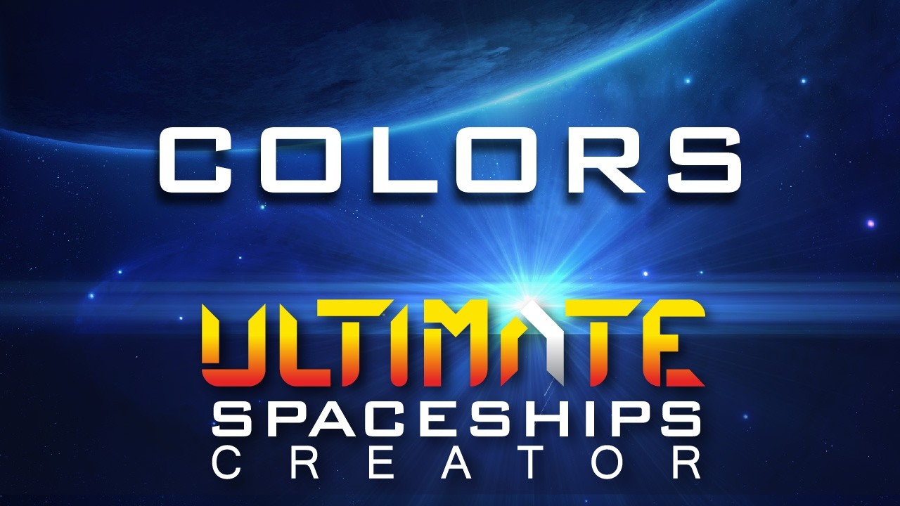 Ultimate Spaceships Creator - How to Change Colors - Unity Asset Store