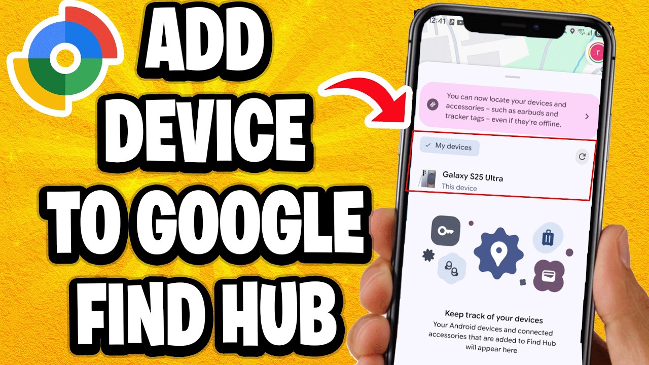 Как добавить устройство в Google Find Hub &mdash; Полное руководство