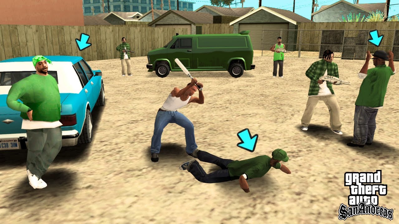 What Happens If Sweet Johnson Betrays Carl And Attack Grove Street In GTA San Andreas?