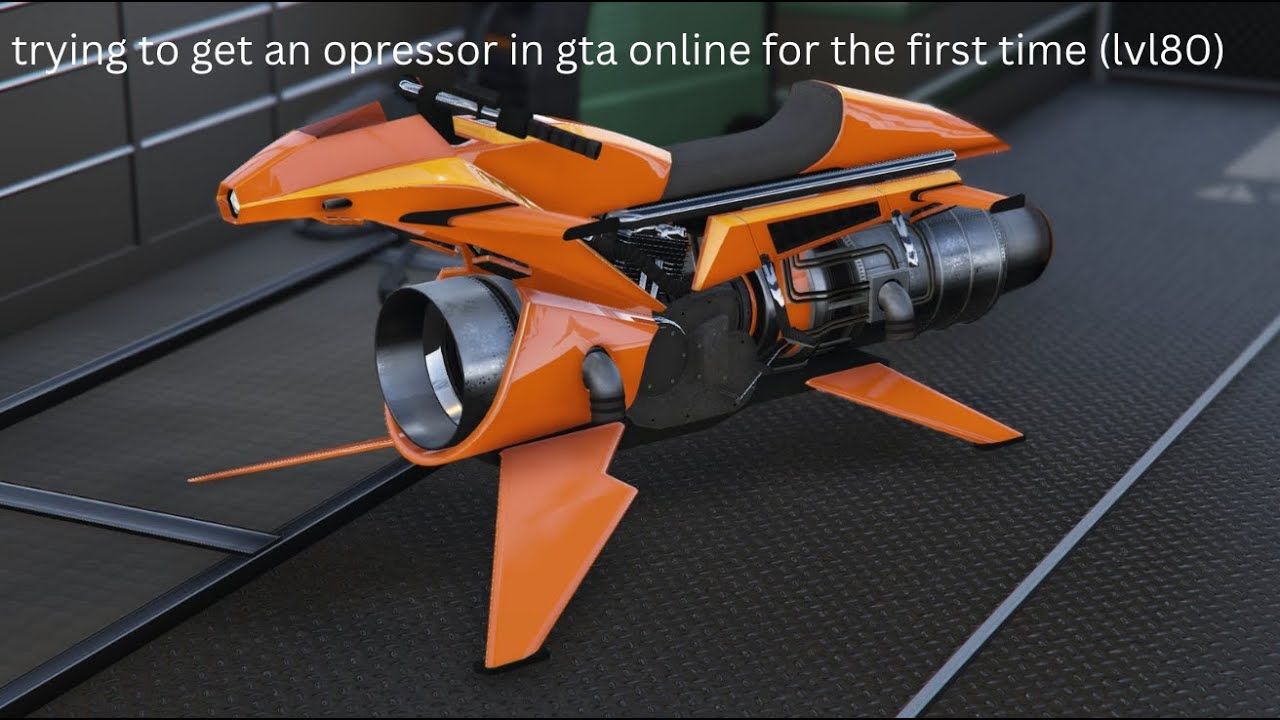 Trying to buy an oppressor in gta online as a lvl 80 pt2