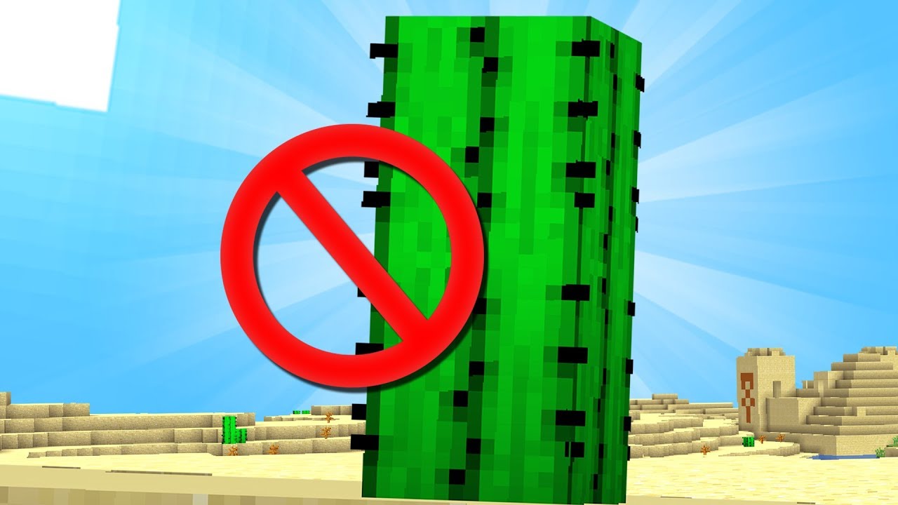 Why CACTUS is the WORST MINECRAFT BLOCK.