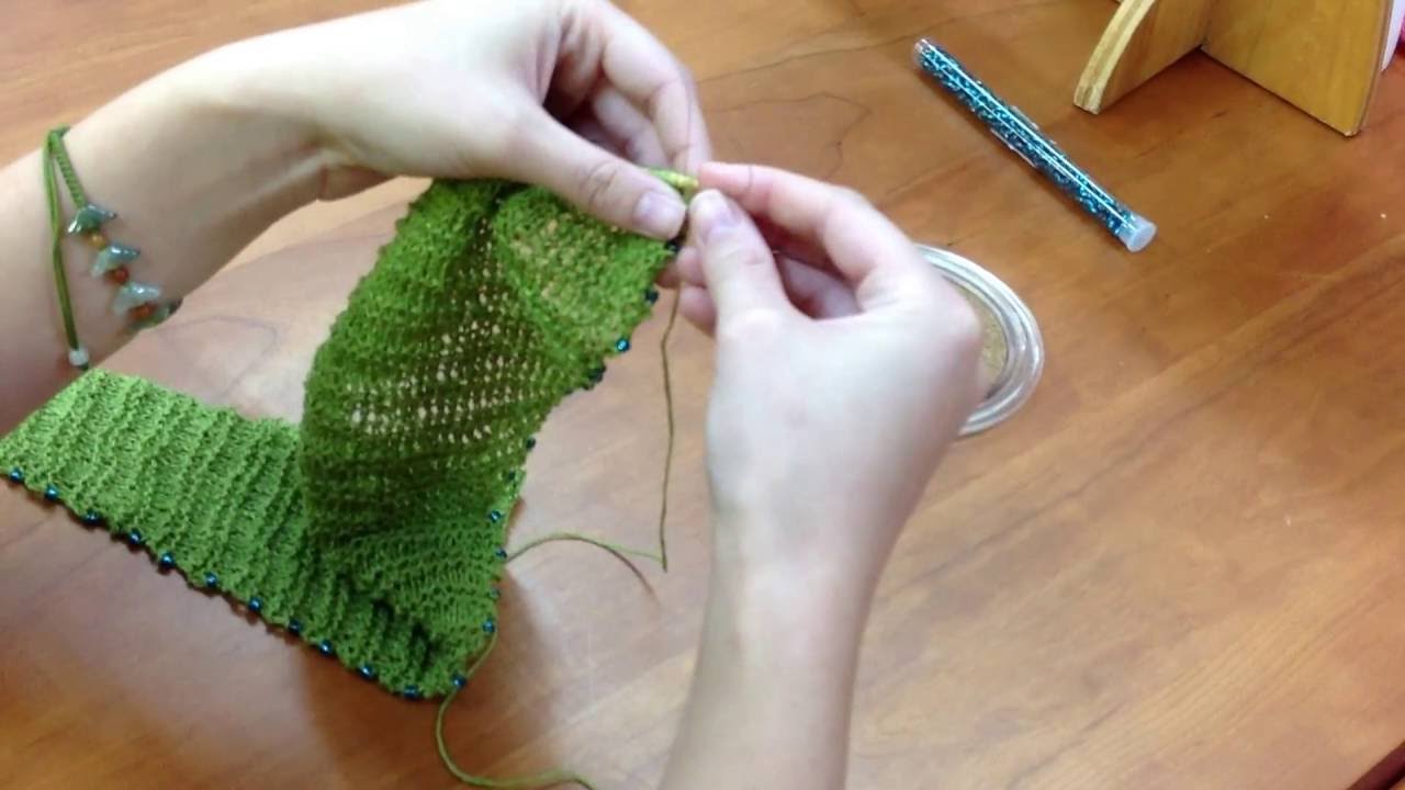 Knitting with Beads