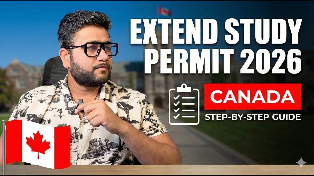 How to Extend Study Permit in Canada 2026 🇨🇦 | IRCC NEW ONLINE PORTAL | NO AGENT