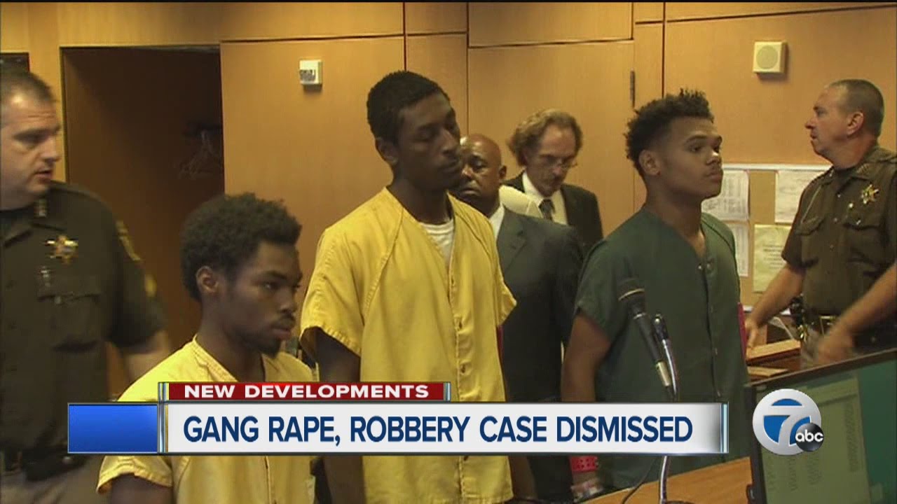 Gang rape and robbery case dismissed