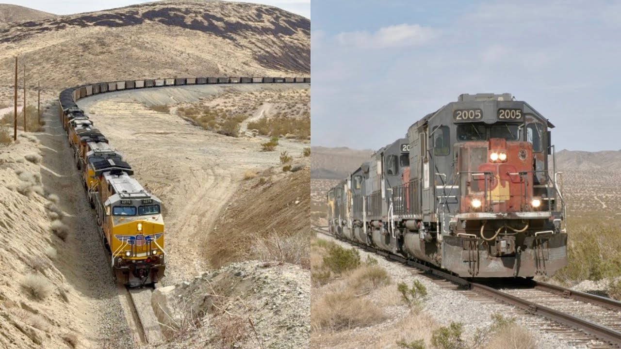 4K:UP'S LONE PINE SUB & TRONA RAILWAY (MAY 2025)
