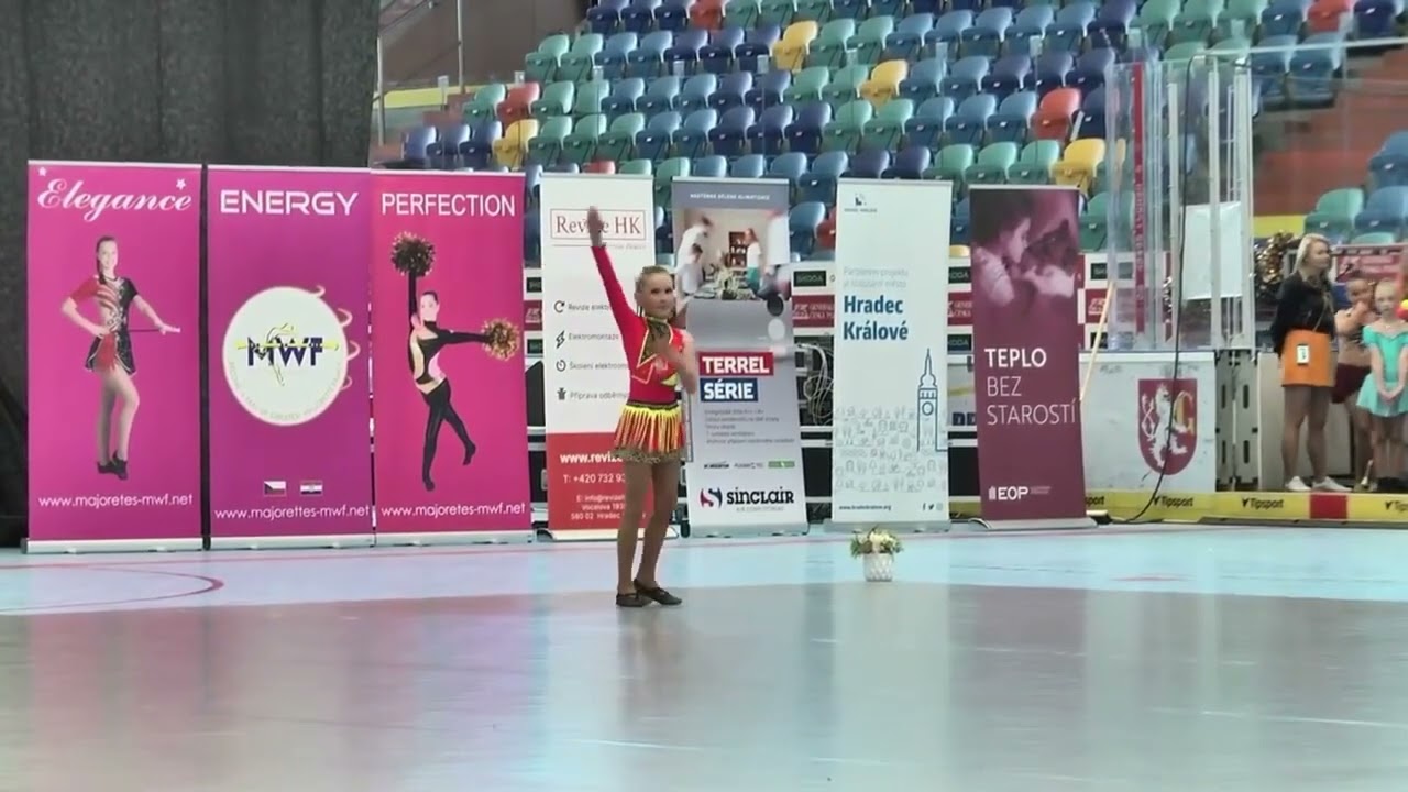 MČR CMA 2023 DDM Klíč Jaroměř Malinová Nikol sólo baton kadet hobby