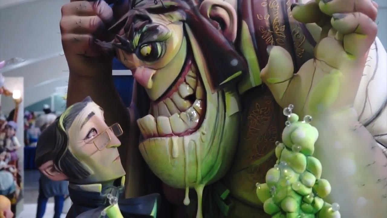 Ninots Exhibition Fallas 2020 - From Cute, Funny, Weird To Well See For Yourself - Easter Eggs
