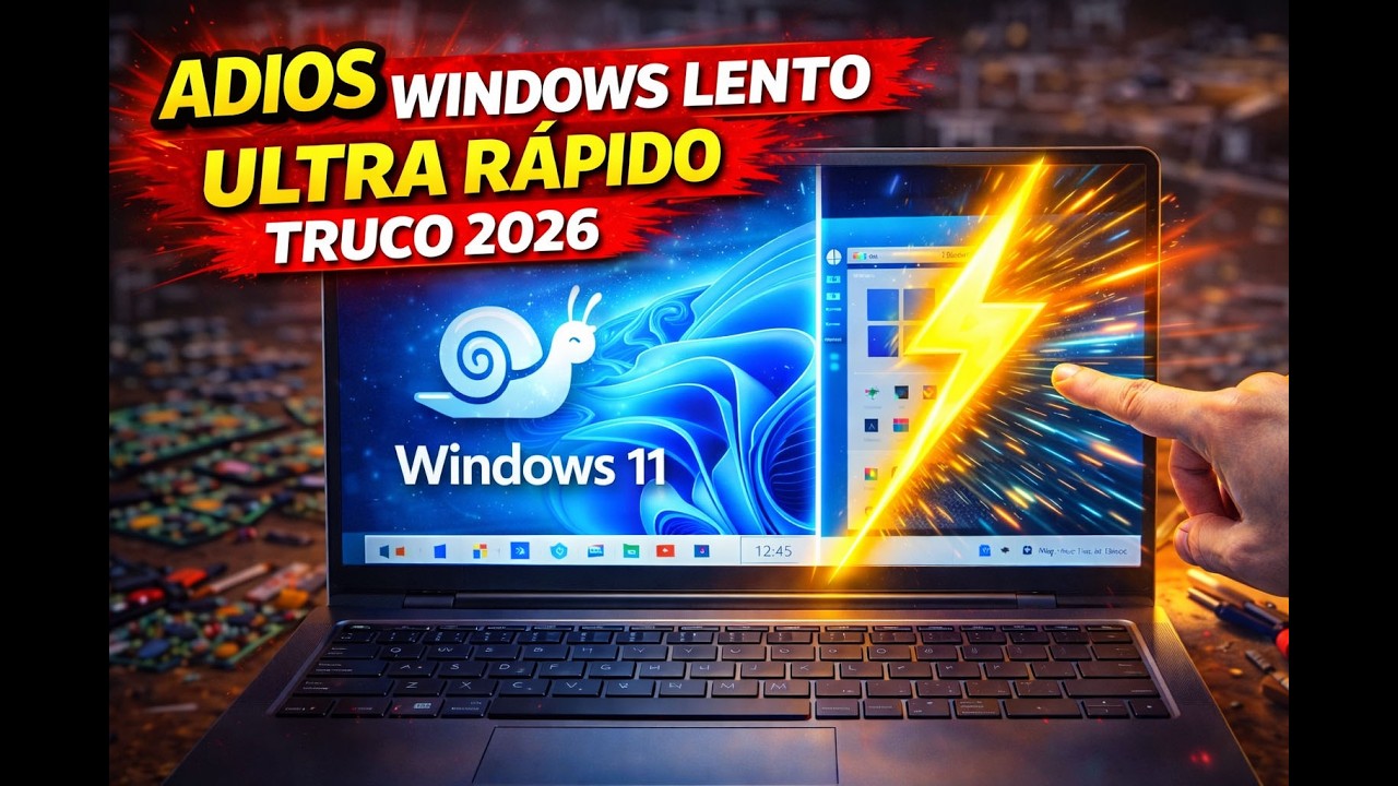 ¿WINDOWS 11 LENTO? 🐢 Haz ESTO y EVITA Formatear (Optimización Total 2026)