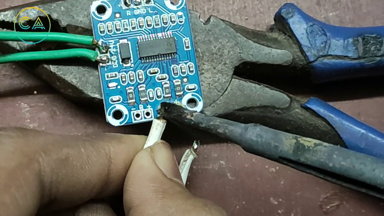 TPA 3110 Amplifier Circuit i Give it 24v But it's Burnet | Creative Abhishek
