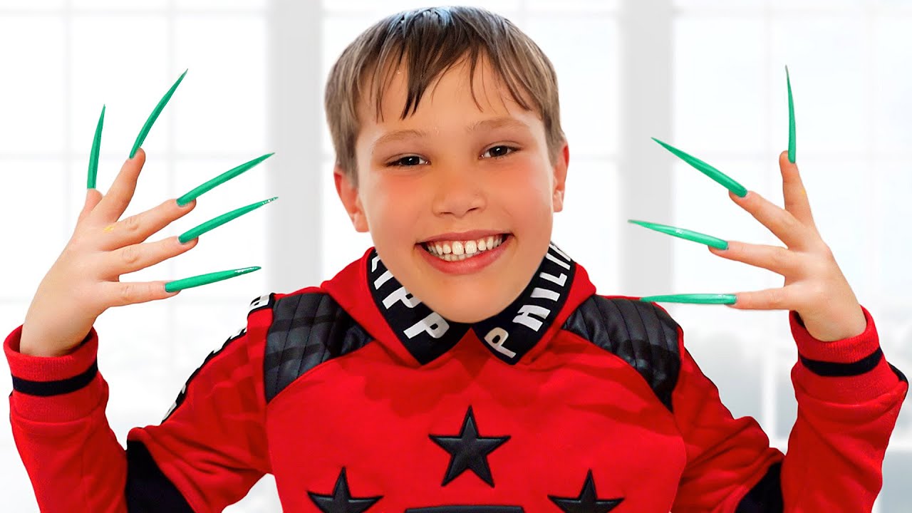 24 Часа Челлендж с ОЧЕНЬ длинными Ногтями