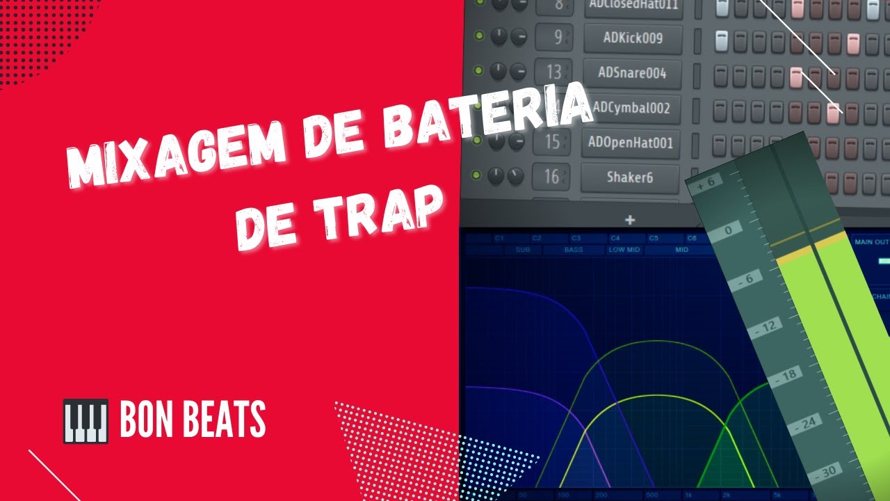 Mixagem de Bateria de TRAP! - MELHORE SUAS DRUMS