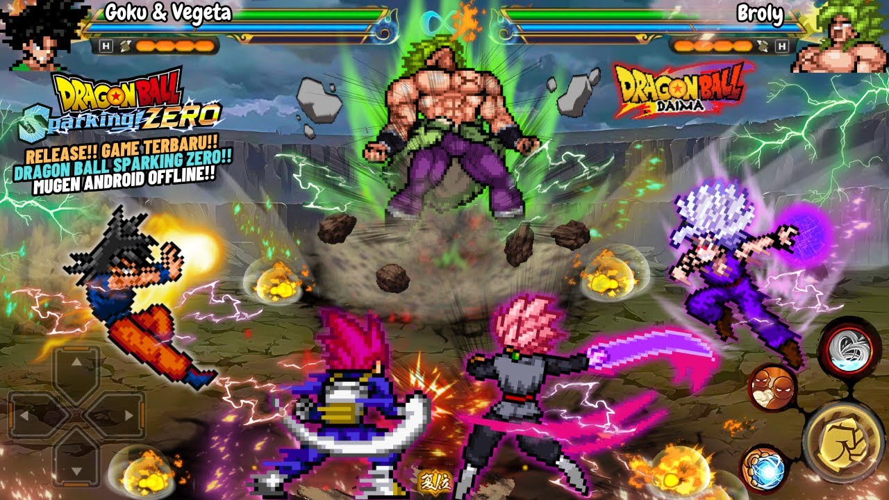 DRAGON BALL SPARKING ZERO Mugen Android OFFLINE 2025 - BEST Dragon Ball Mugen Android💯🔥