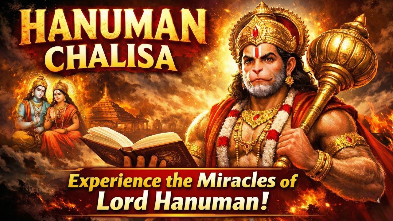 Listen to Hanuman Chalisa Daily | Remove Fear & Attract Positivity #हनुमान चालीसा.