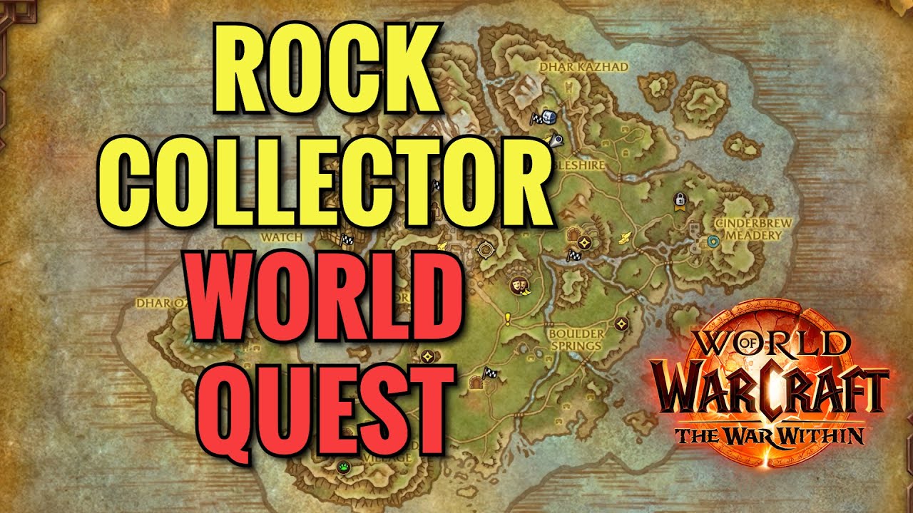 Rock Collector World Quest (WoW TWW)