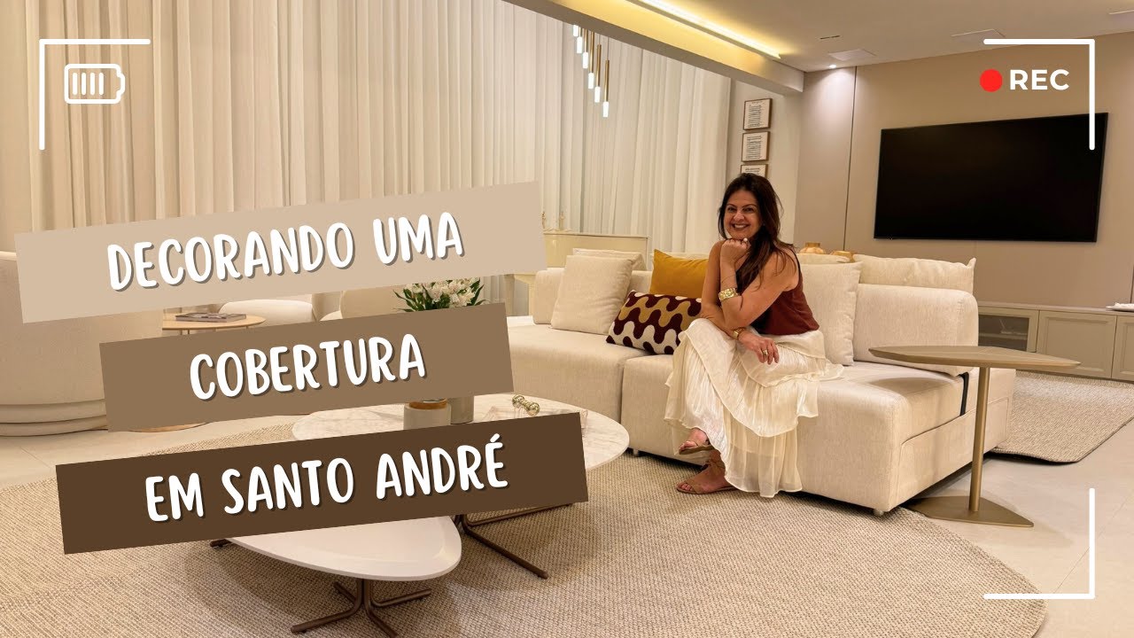 Decorando uma Cobertura em Santo André