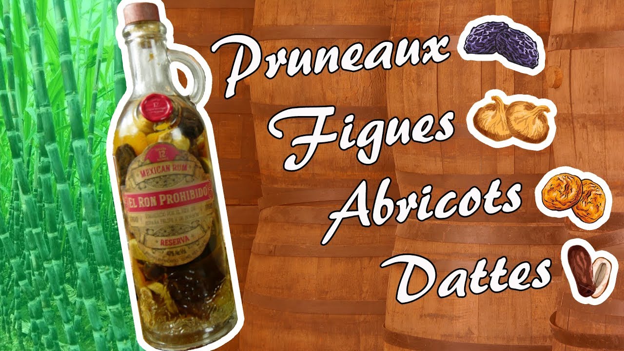 Recette de Rhum Arrangé Fruits Secs - Rhum Arrangé #16