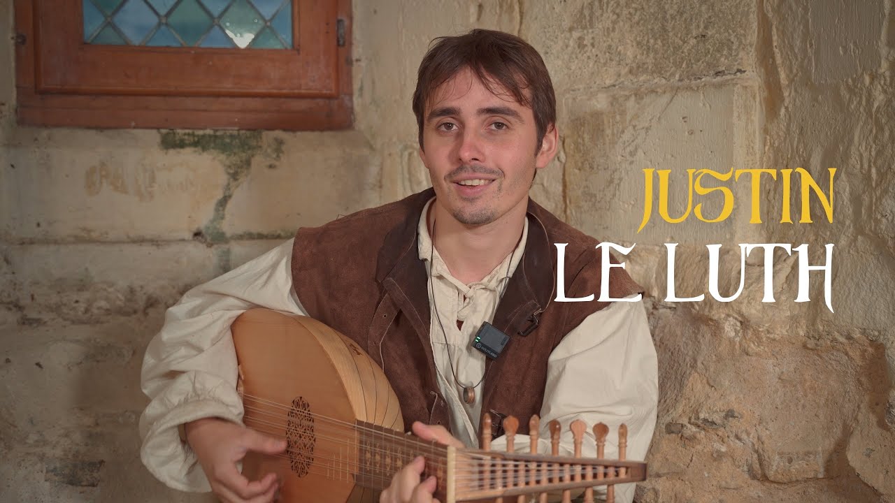 Justin pr&eacute;sente le Luth