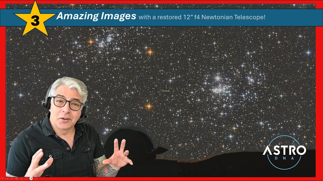 3 Dazzling Open Clusters using a 12