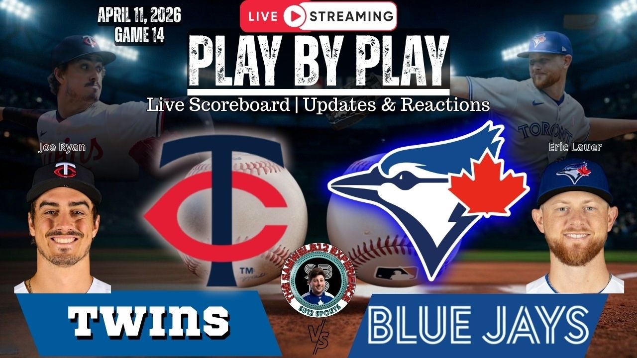 Toronto Blue Jays vs Minnesota Twins 🧢 LIVE MLB Play by Play and Reactions!