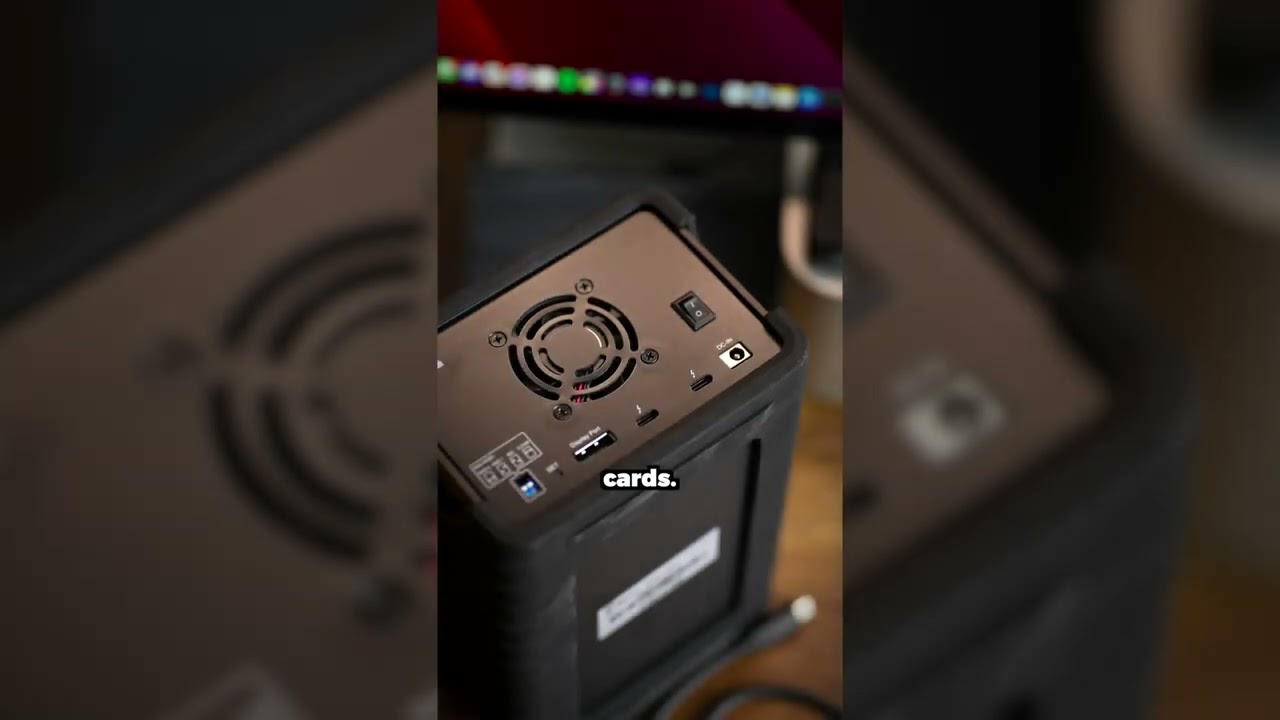Glyph Blackbox PRO RAID Desktop Drive (available in USB-C and Thunderbolt 3)