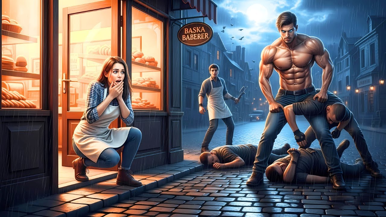 She was Attacked while Closing the Bakery Shop at Night, The Alpha King Saved her but He walked away