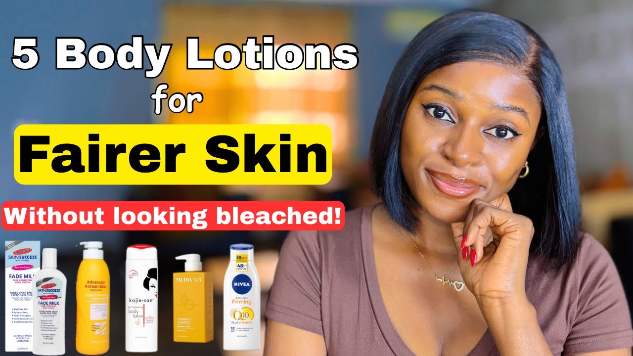 Best maintenance body lotions for FAIR SKIN✨No bleaching, 100% safe lightening! 