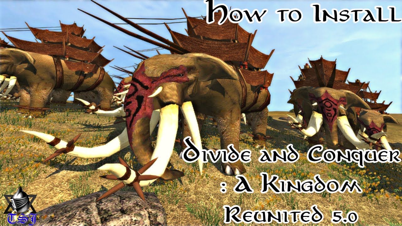 How to Install Divide and Conquer: v5 - A Kingdom Reunited | Medieval II: Total War (2023)