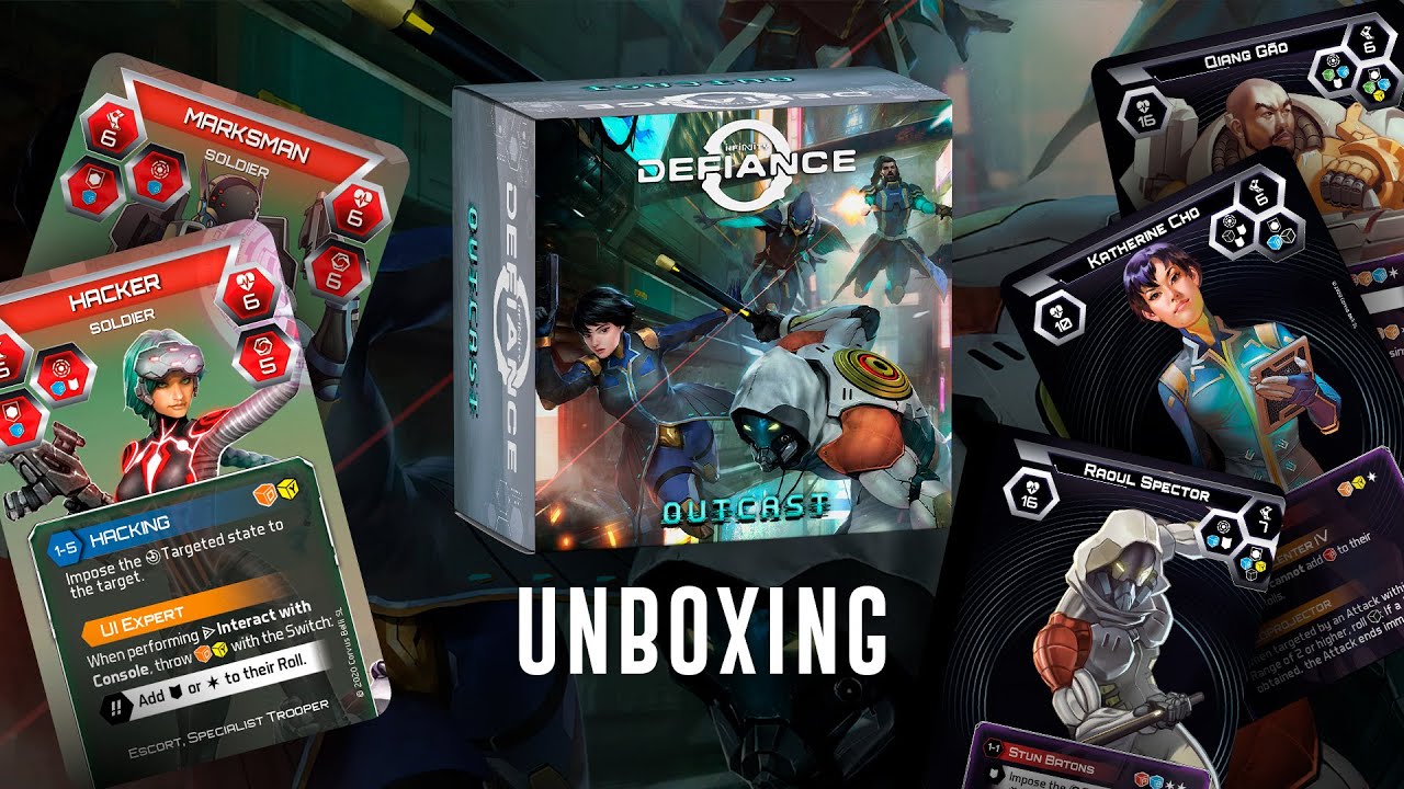 [Studio Update] Special edition: Infinity Defiance - Outcast unboxing