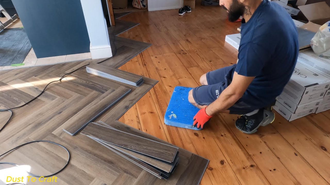 Hrerringbone Lanimate Flooring Instalation !