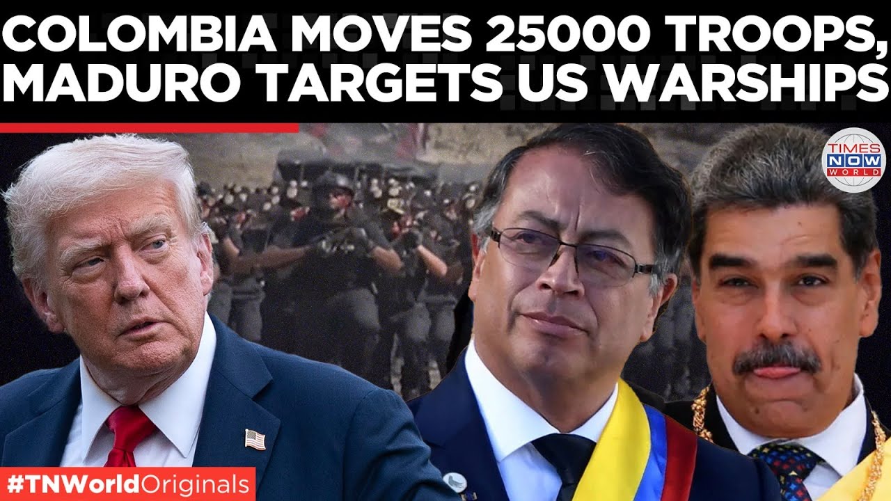 Venezuela and Colombia Flex Muscle: 25,000 TROOPS Deployed Against US Warships  | Times Now World