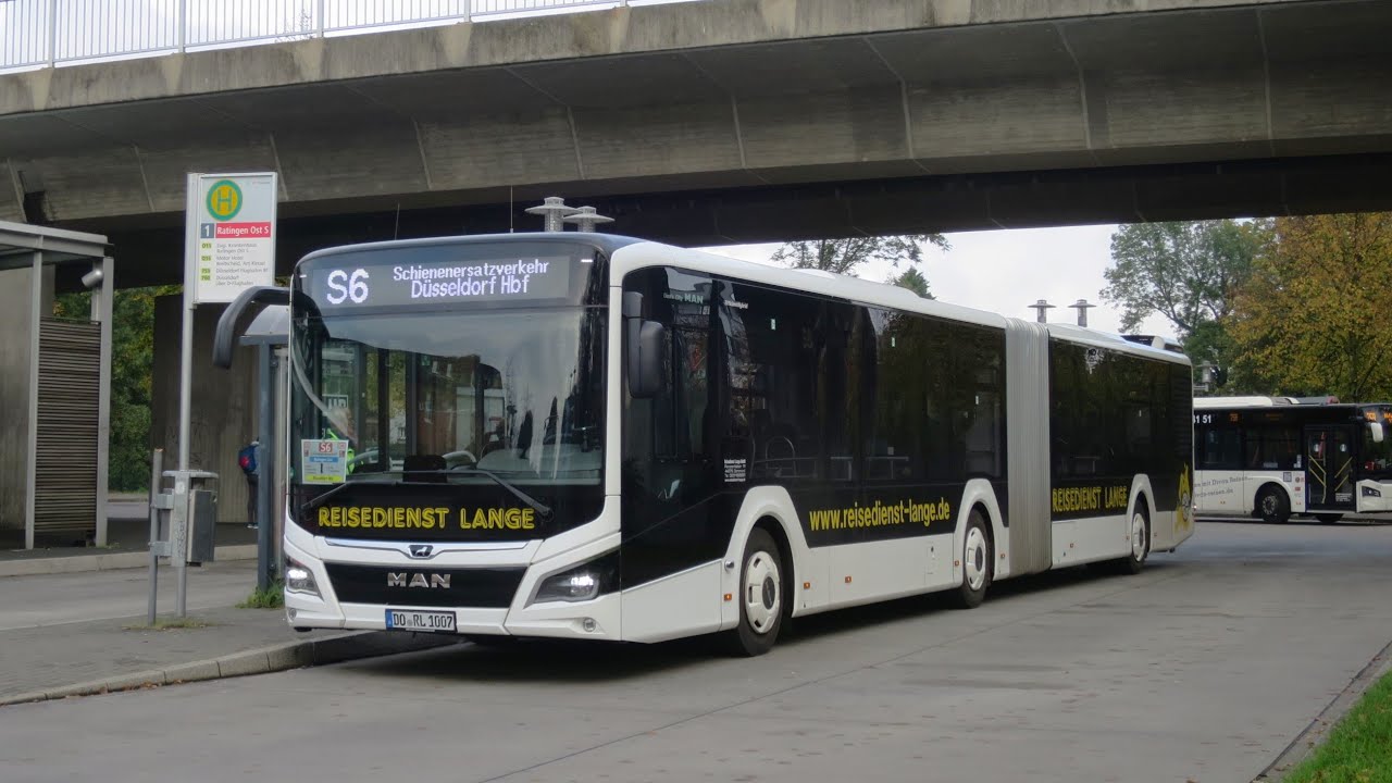 [Sound] Bus MAN NG 360 Hybrid (18C) | DO-RL 1007 | Reisedienst Lange GmbH, Dortmund