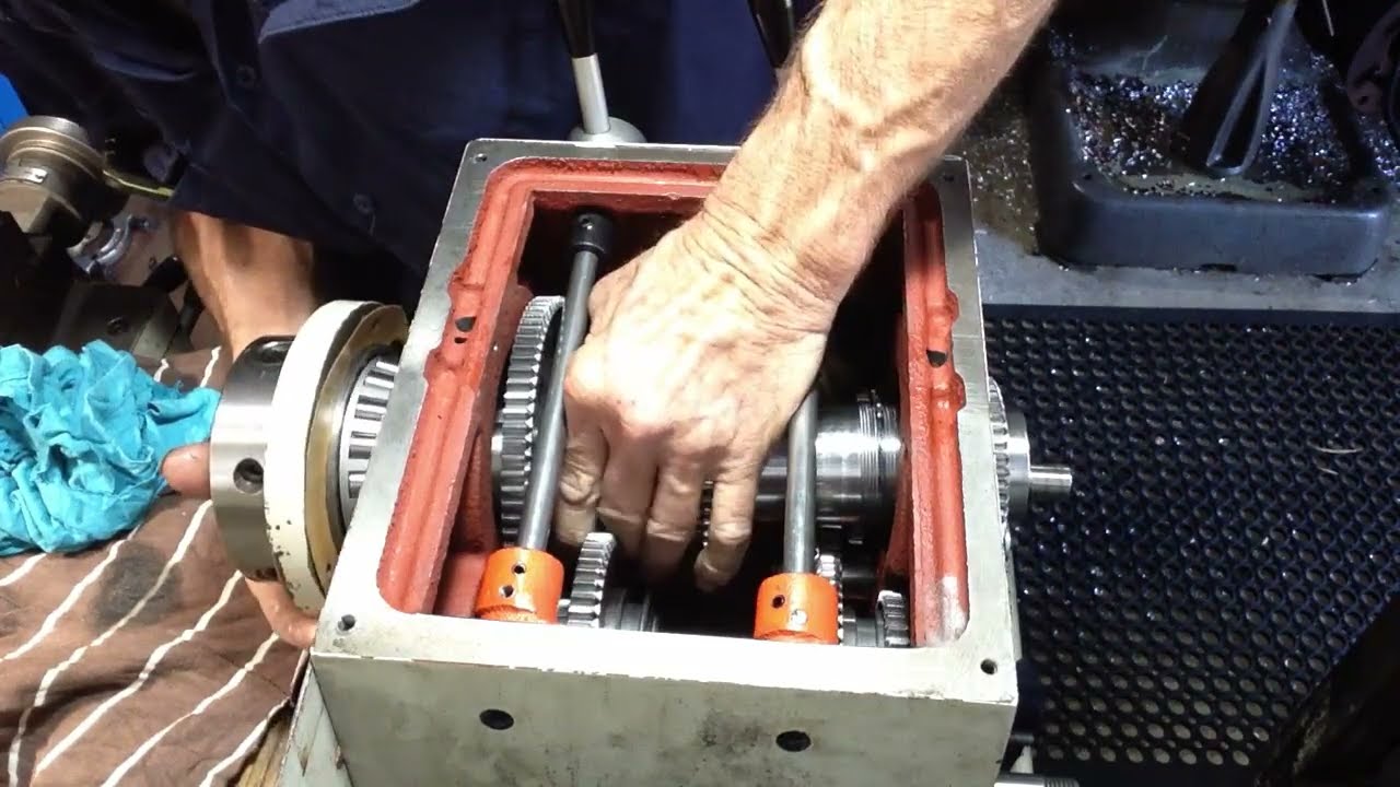 Replacing & Setting lathe spindle bearings .  Part 4 , Final .