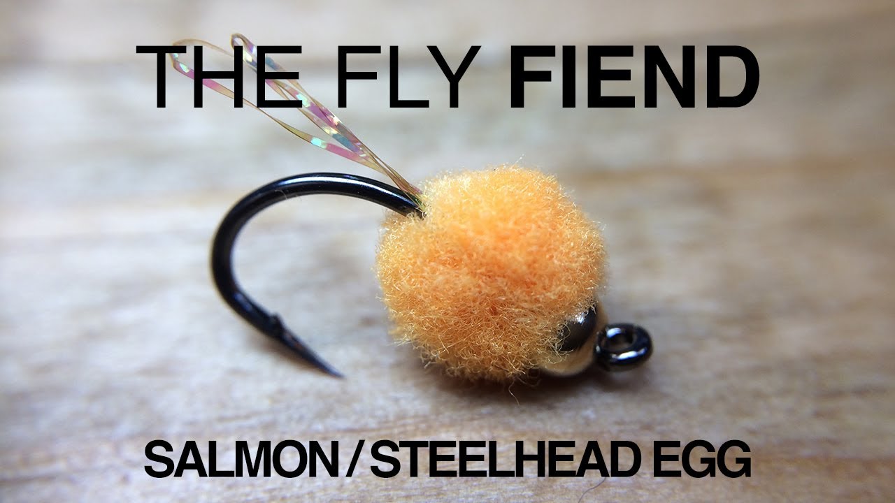 Salmon/Steelhead Egg Fly Tying Tutorial | The Fly Fiend.
