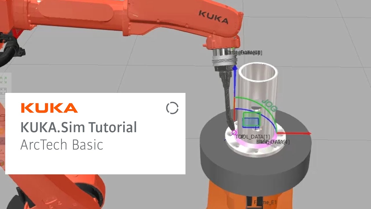 KUKA.Sim Tutorial - Arc Welding Add-On with ArcTech Basic