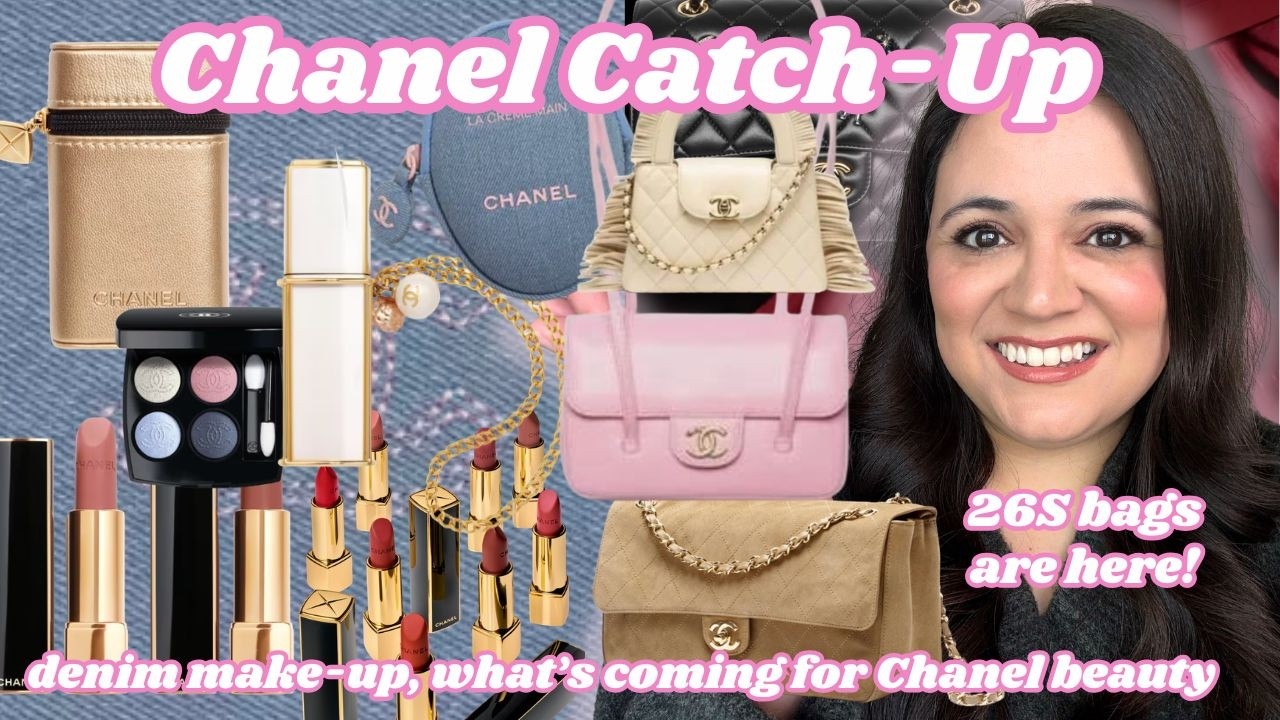 Обзор Chanel! Покупки косметики Chanel Denim, новинки косметики Chanel, а также сумки 26S!!